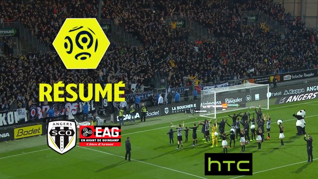 Angers SCO - EA Guingamp (3-0) - Résumé - (SCO-EAG) / 2016-17