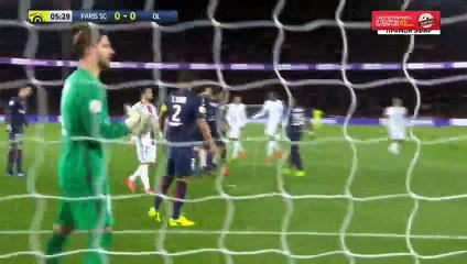 Alexandre Lacazette Goal HD - Paris SG 0-1 Lyon 19.03.2017