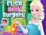 Elsa Real Cirugía De Cuello Doctor Juego De Elsa Juegos Para Las Niñas Elsa Anna Juegos
