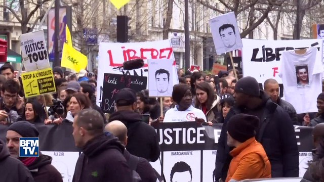 Echauffourées à Paris lors de la manifestation contre les violences policières