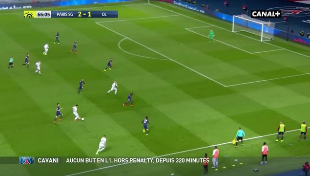 Marco Verratti s'amuse dans la défense lyonnaise - PSG VS Lyon