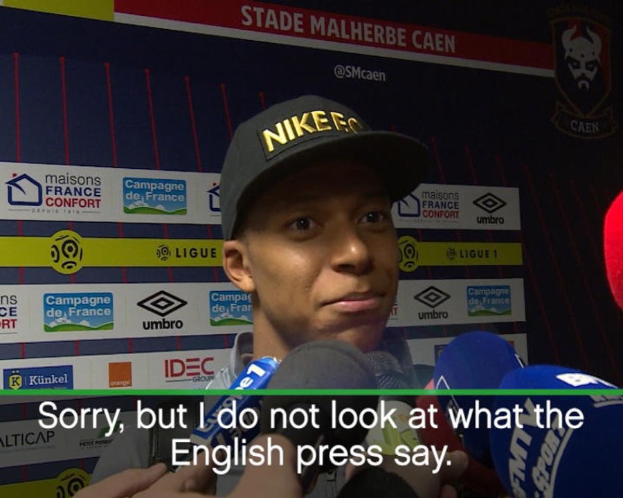 Mbappe plays down Premier League link