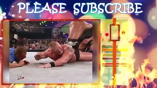 WWE Brock Lesnar vs The Rock - MOST BRUTAL FIGHT - The Rock almost died (Full Match)