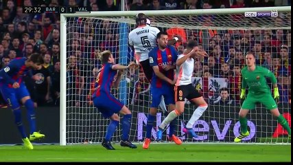 Résumé Barcelone 4-2 Valence HD 19-03-2017