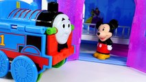 Thomas Flip & Switch Percy Toy Train Mickey Mouse and Peppa Pig Play Doh My First Thomas &