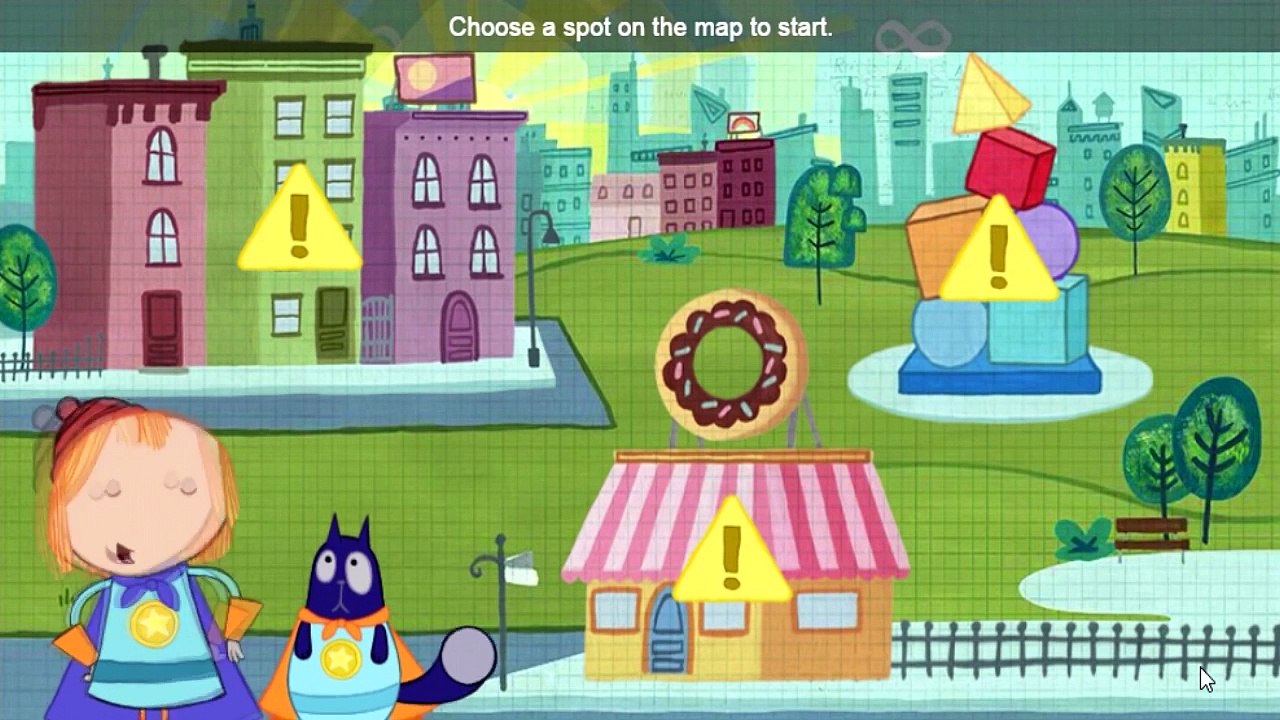 Super Peg and Cat Guy Superhero - Peg + Cat Games For Kids