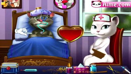 Talking Tom Catch Cold / Talking Tom Clean Room / Cartoon Games Kids TV