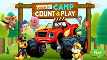 Team Umizoomi, Bubble Guppies, PAW Patrol, Blaze - Camp Count Play