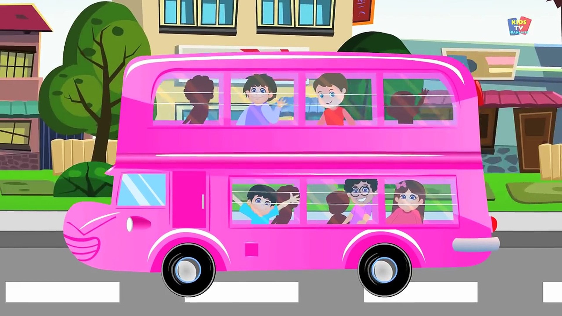 ⁣Hickory Dickory Dock | garderie rimes pour les enfants | Kids Songs in French French alpha