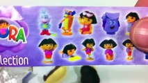 DORA THE EXPLORER Surprise Egg Unboxing gift Chocolate toy Dora la exploradora bagpack map