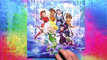 Disney FAIRIES Puzzle Games Rompecabezas de Tinker Bell Kids Learning Toys Play Learn Puzz
