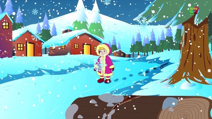 piccoli fiocchi di neve | Natale canzone per i bambini | Xmas Carols | Kids Song | Little