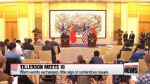 U.S. Secretary of State Rex Tillerson meets Chinese president to strengthen ties