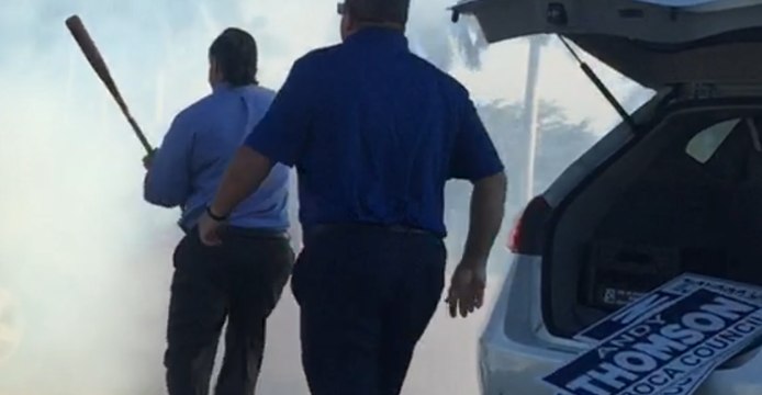 Man Uses Baseball Bat to Rescue Driver in Boca Raton Car Accident