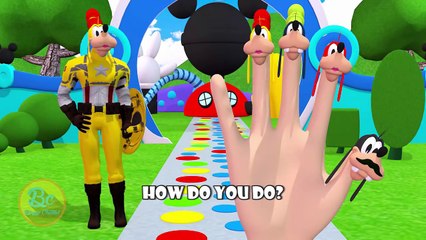 Goofy Finger Family | Nursery Rhymes | 3D Animation In HD From Binggo Channel