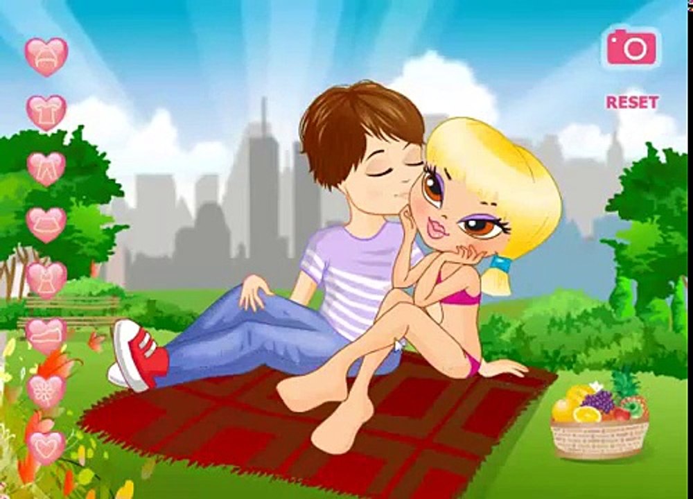 Central Park Kiss Fun Dress Up Game for Girls new