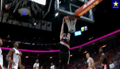 Jusuf Nurkić sjajno zakucavanje vs Heat (20.3.2017)