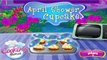 April Shower Cupcakes - Cooking game