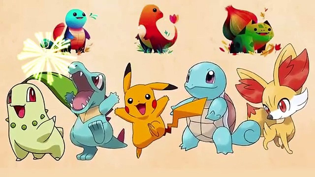 Pokemon Finger Family Nursery Rhyme For Children 4K Video