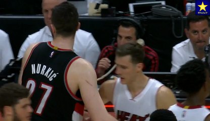 Srdačan pozdrav Nurkića i Dragića nakon meča (20.3.2017)