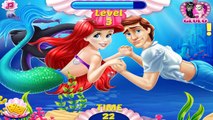 Ariel And Prince Underwater Kissing: Disney Princess Games - Best Game for Little Kids