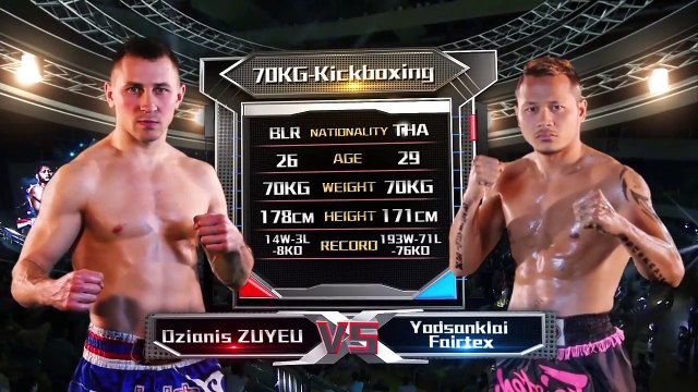 Yodsanklai Fairtex vs Dzianis Zuev
