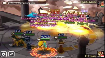 Summoners War Using Charlotte In Real Time Arena