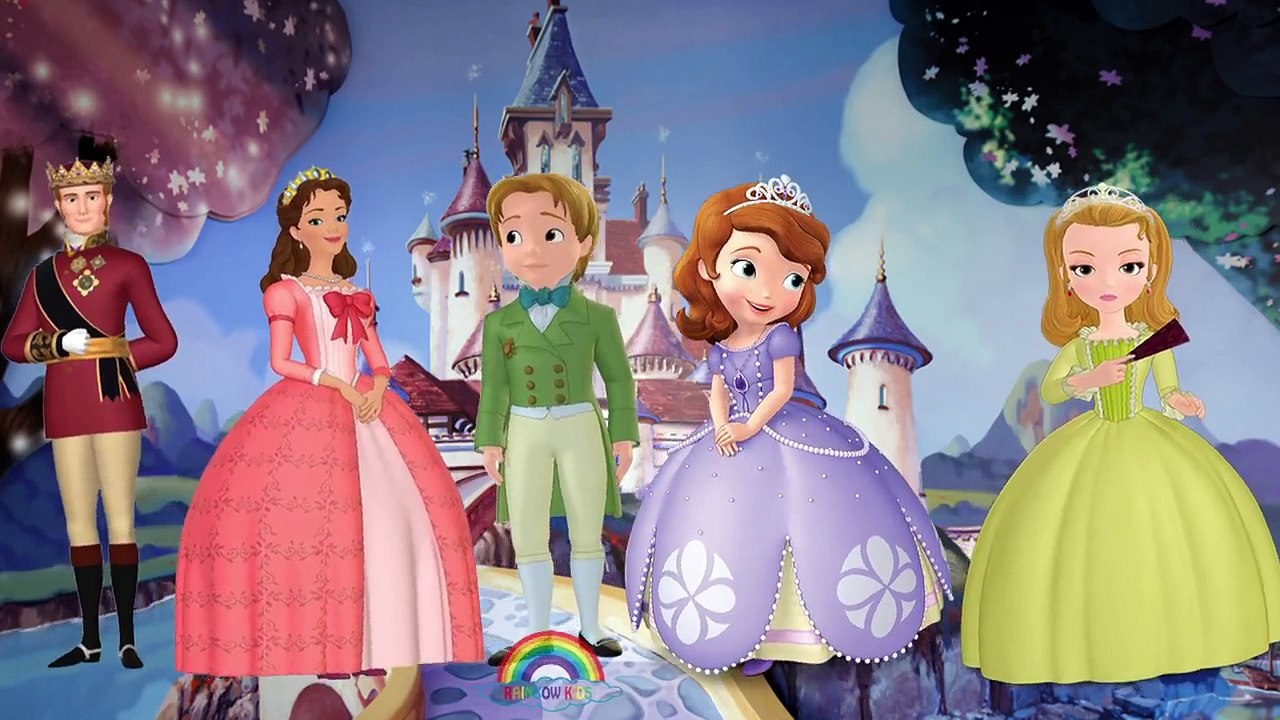 #Sofia The First #Finger #Family #Nursery #Rhymes #Lyrics
