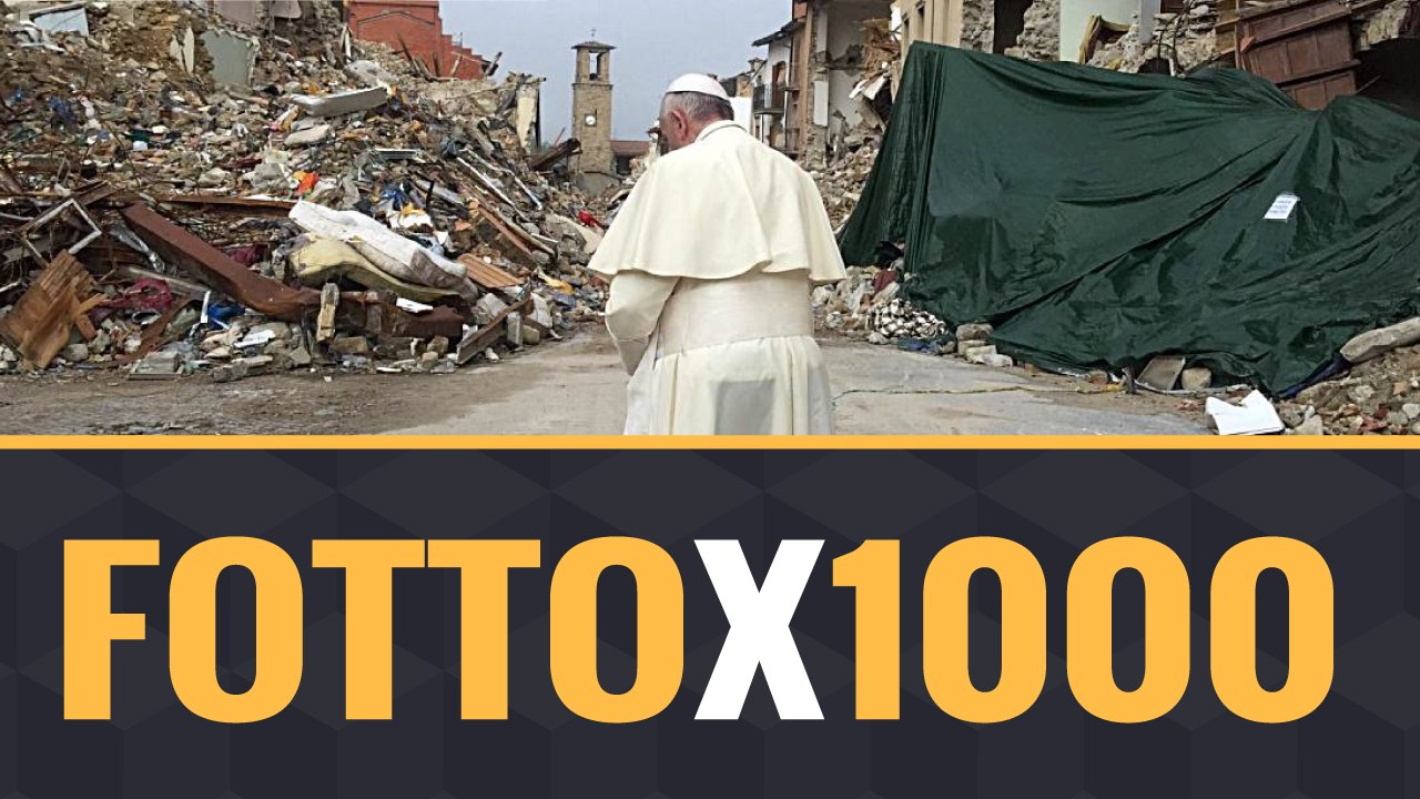 FOTTO x 1000 della Chiesa sui terremotati