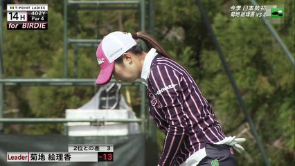 Tポイントレディスゴルフトーナメント　決勝ラウンド 第3日目