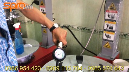 Hướng dẫn sử dụng máy tháo vỏ xe tay ga, ô tô NK-318E