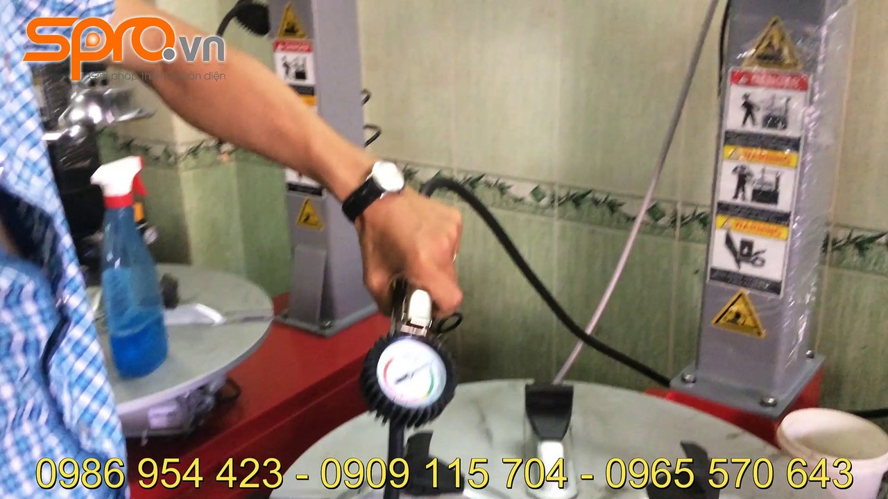 Hướng dẫn sử dụng máy tháo vỏ xe tay ga, ô tô NK-318E