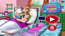Pregnant Princess Elsa, Anna & Twilight Sparkle Give Birth Baby KidsGamesHDTV