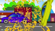 Car Cartoons for Children - Cars for Children - Police Car Videos for Children