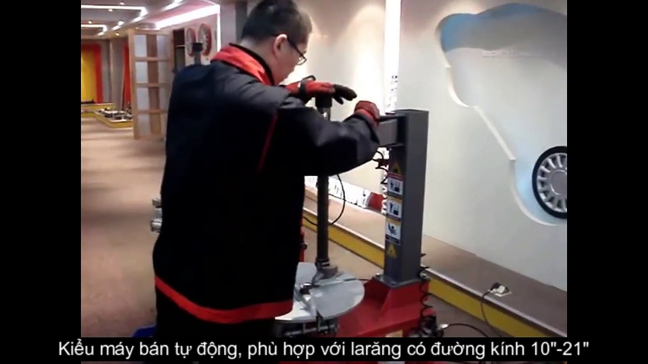 HƯỚNG DẪN SỬ DỤNG MÁY THÁO VỎ XE TAY GA và Ô TÔ BRIGHT LC-810E