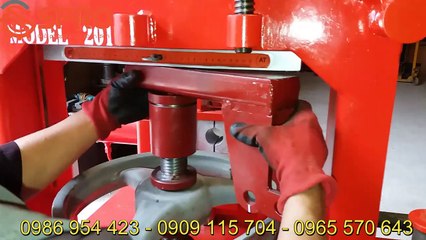 Hướng dẫn sử dụng máy nắn khung càng, ép chảng ba AT10