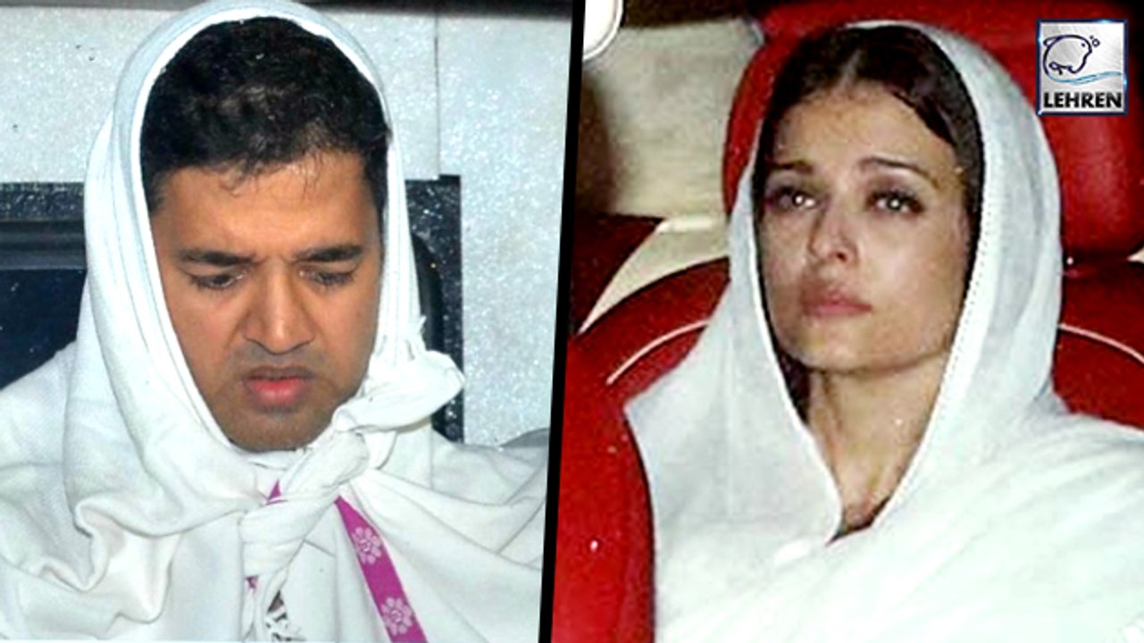 Aishwarya Rai's Brother Breaks Down At Father's Funeral | LehrenTV