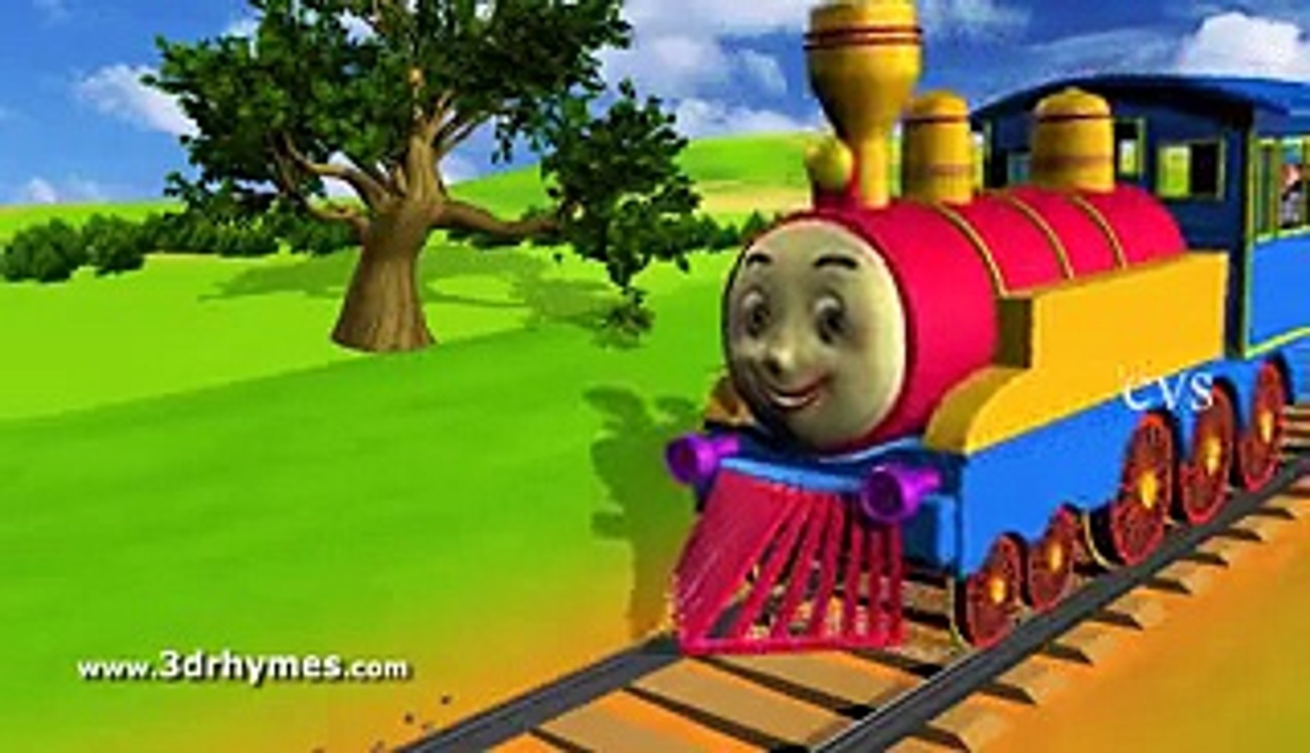 Piggy on the railway line 2015 | English Nursery rhymes - Watch all baby songs and kids music