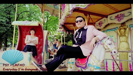 Everyday I'm Gangnam Style (PSY + LMFAO) Mashup