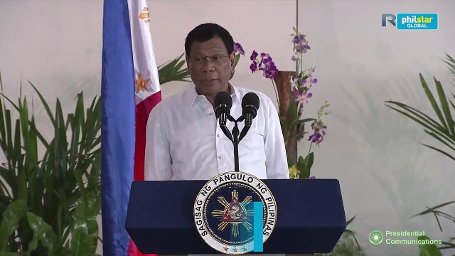 Duterte: I will not be intimidated by the International Criminal Court