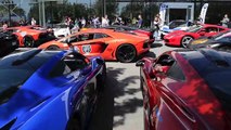 Supercars Arriving  at the 2015 Diamond Rally(1)
