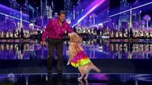 America's Got Talent 2016 Jose & Carrie The Dancing Dog Full Judge Cuts Clips S11E10