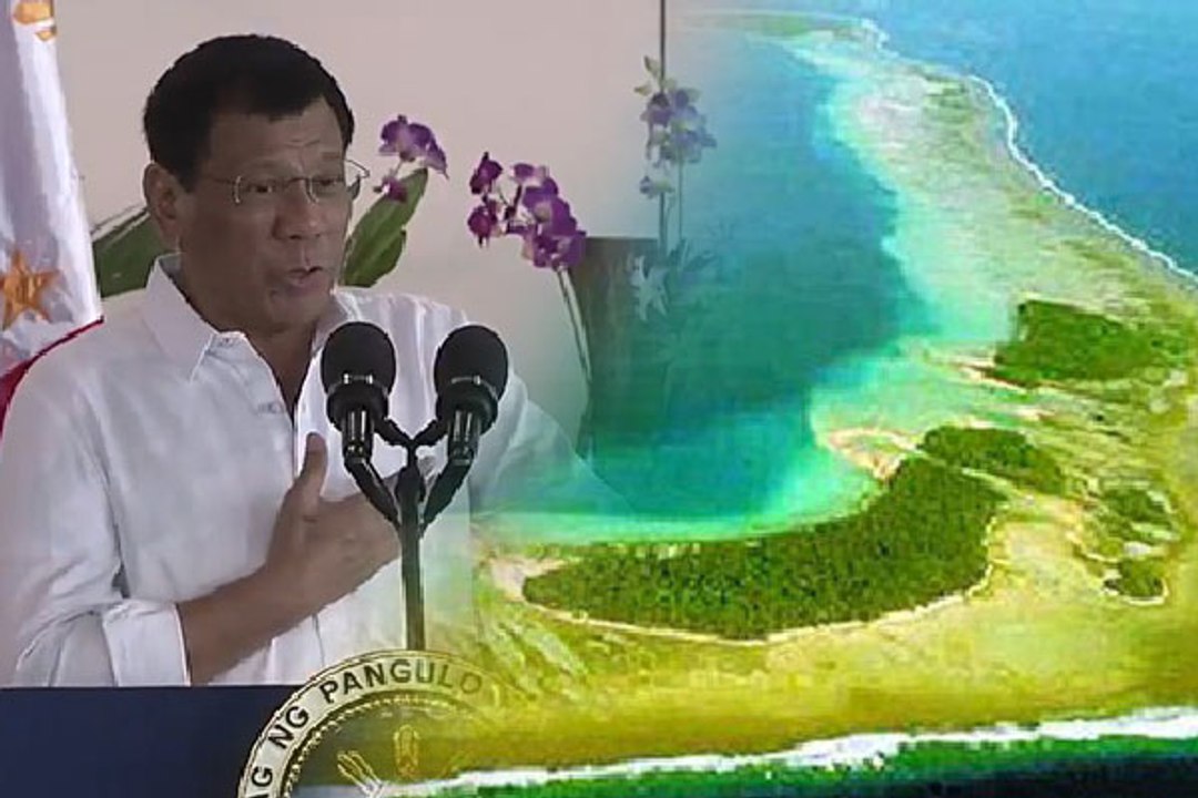 Duterte says he cannot stop Chinese activites on Panatag for now