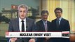 U.S. nuclear envoy begins Seoul visit on Monday