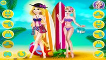 Elsa And Rapunzel Swim Suits Fashion Makeover | Princess Girl Baby Games - Baby Games to P