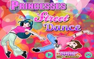 Princesses Street Dance Disney Cinderella Belle Snow White Rapunzel Mulan Game for kids