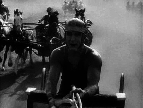 Ben-Hur A Tale Of Christ 1925 Chariot races Scene