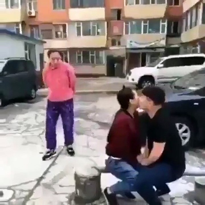 Funy kiss