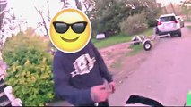 CAUGHT BY THE COPS FIRST TIME ON A DIRT BIKE!!! -Enduro Skills