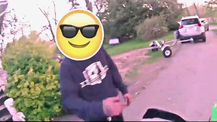 CAUGHT BY THE COPS FIRST TIME ON A DIRT BIKE!!! -Enduro Skills